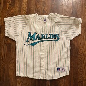 Vintage Miami marlins baseball jersey size XL